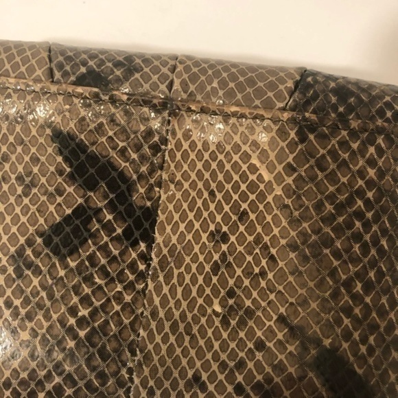 Coach snakeskin python vintage y2k soho embossed leather wallet - Picture 12 of 13